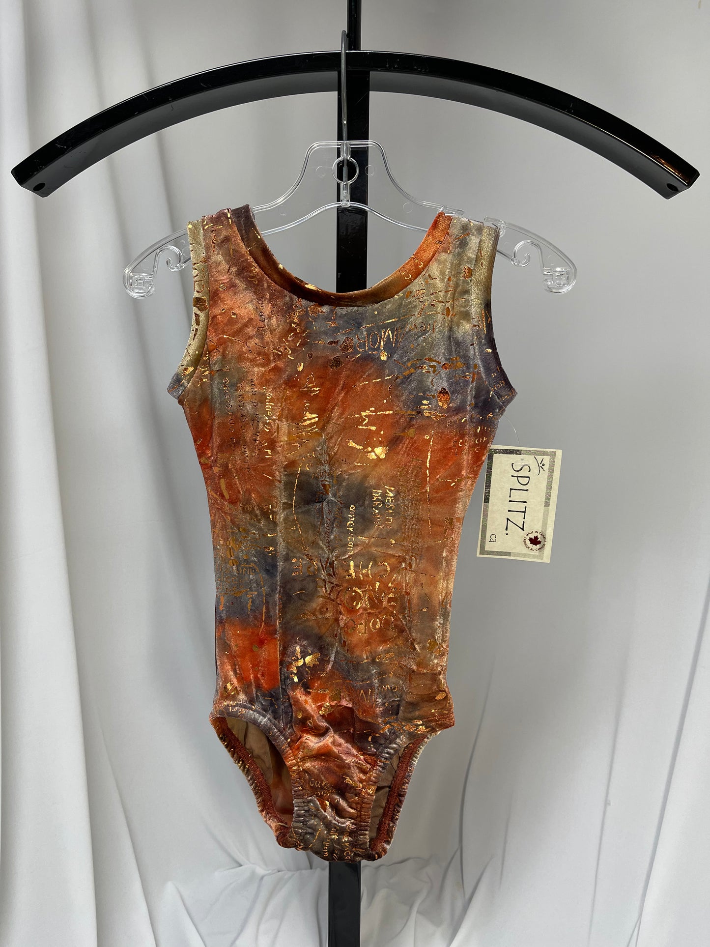 Velour Orange Grafitti