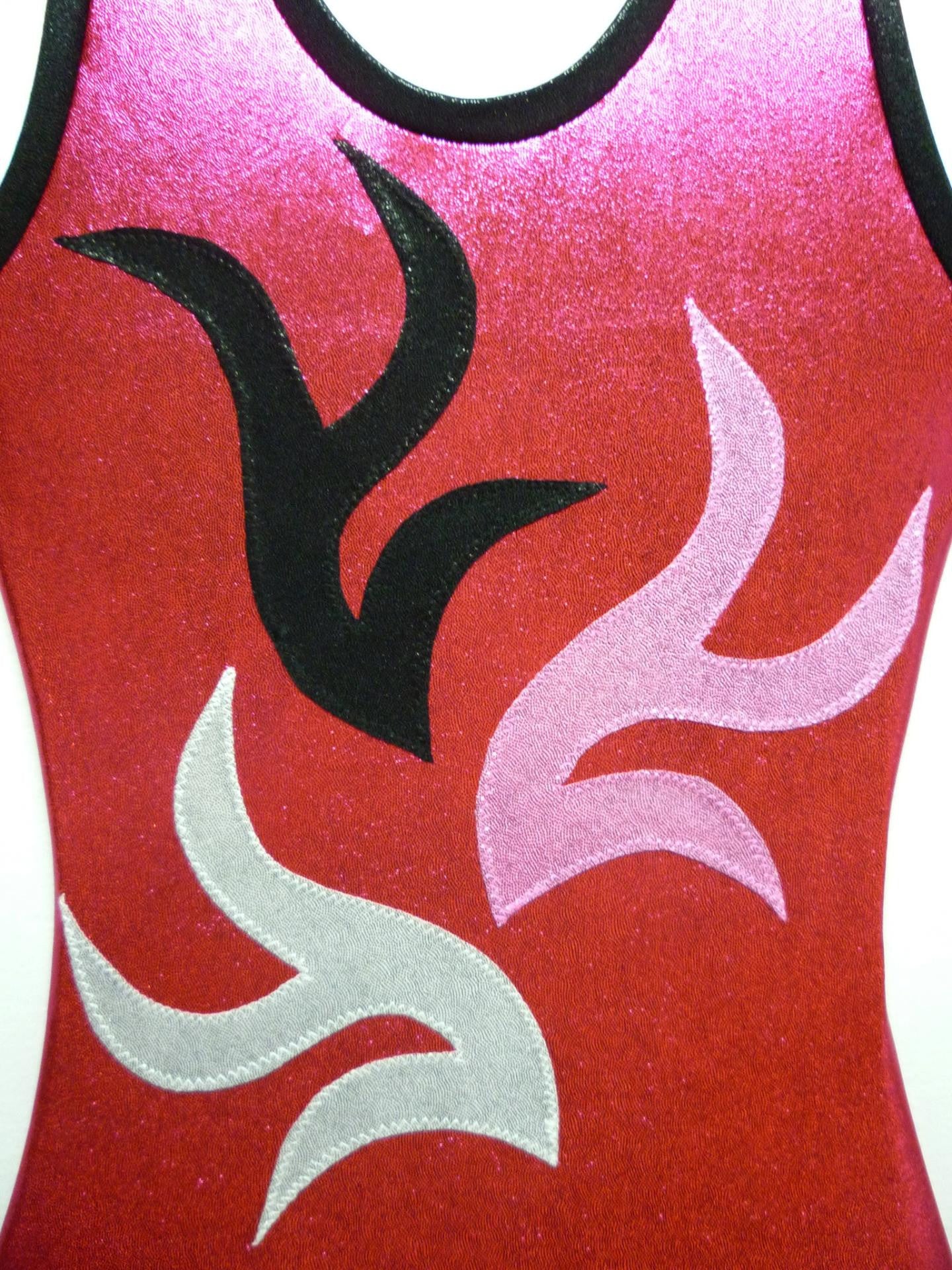 Triple B Vine Berry Volcano Mystique Tank Bodysuit