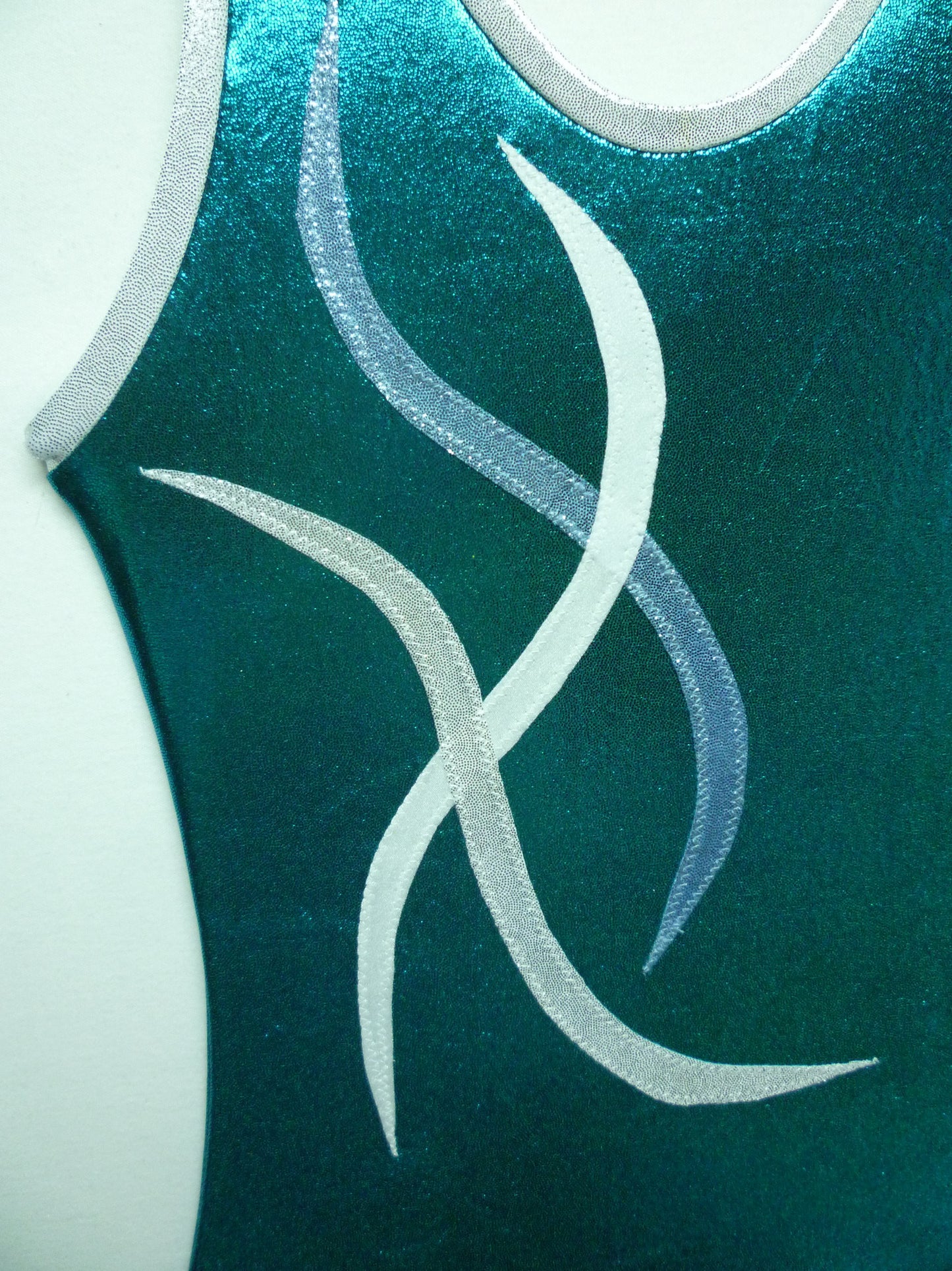 S 3B Emerald Mystique Tank Bodysuit