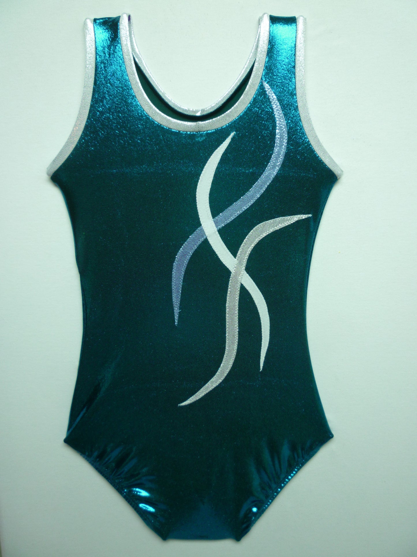 S 3B Emerald Mystique Tank Bodysuit