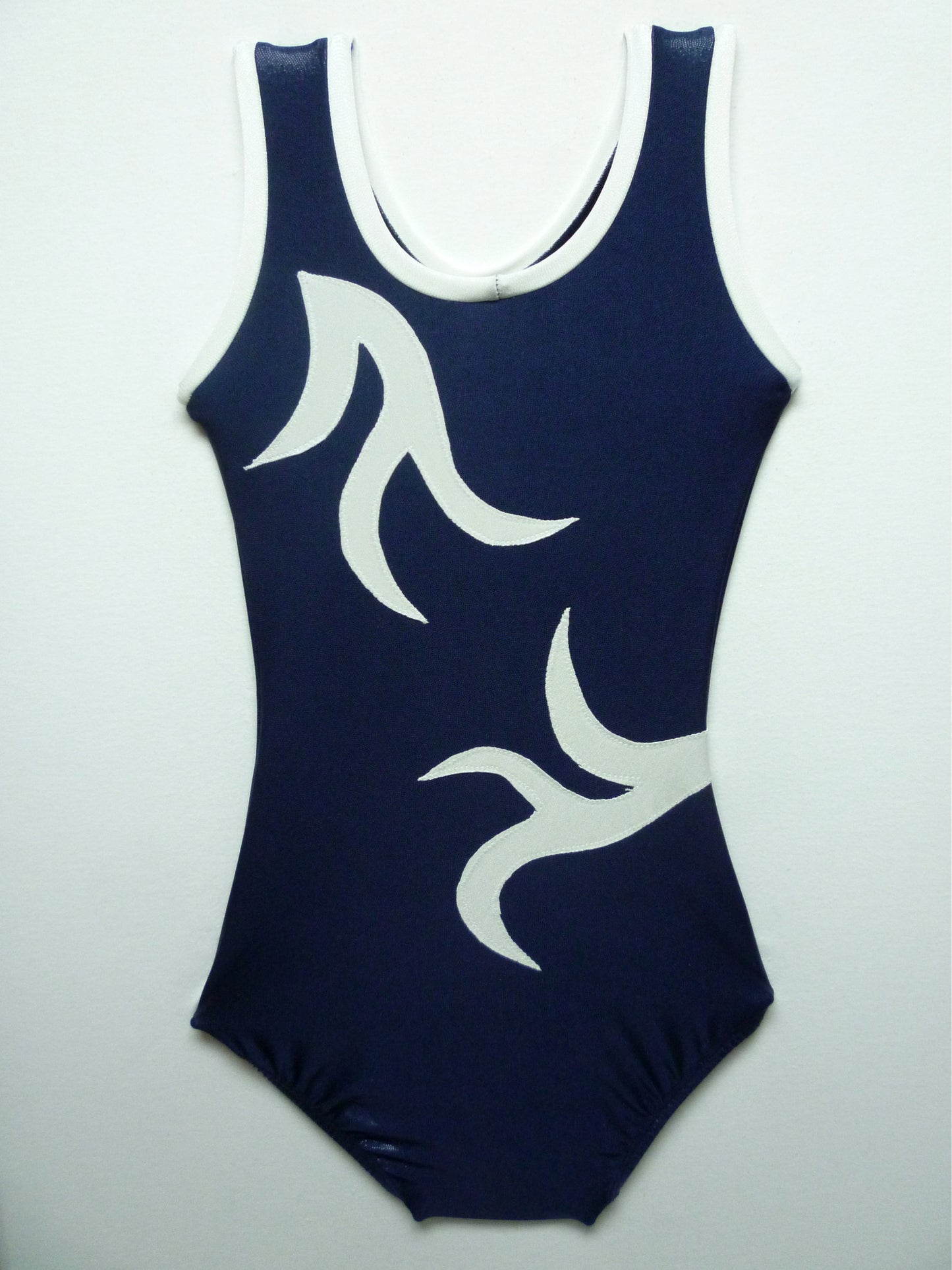 Vines 2 C-Navy Black Tank Mystique Bodysuit