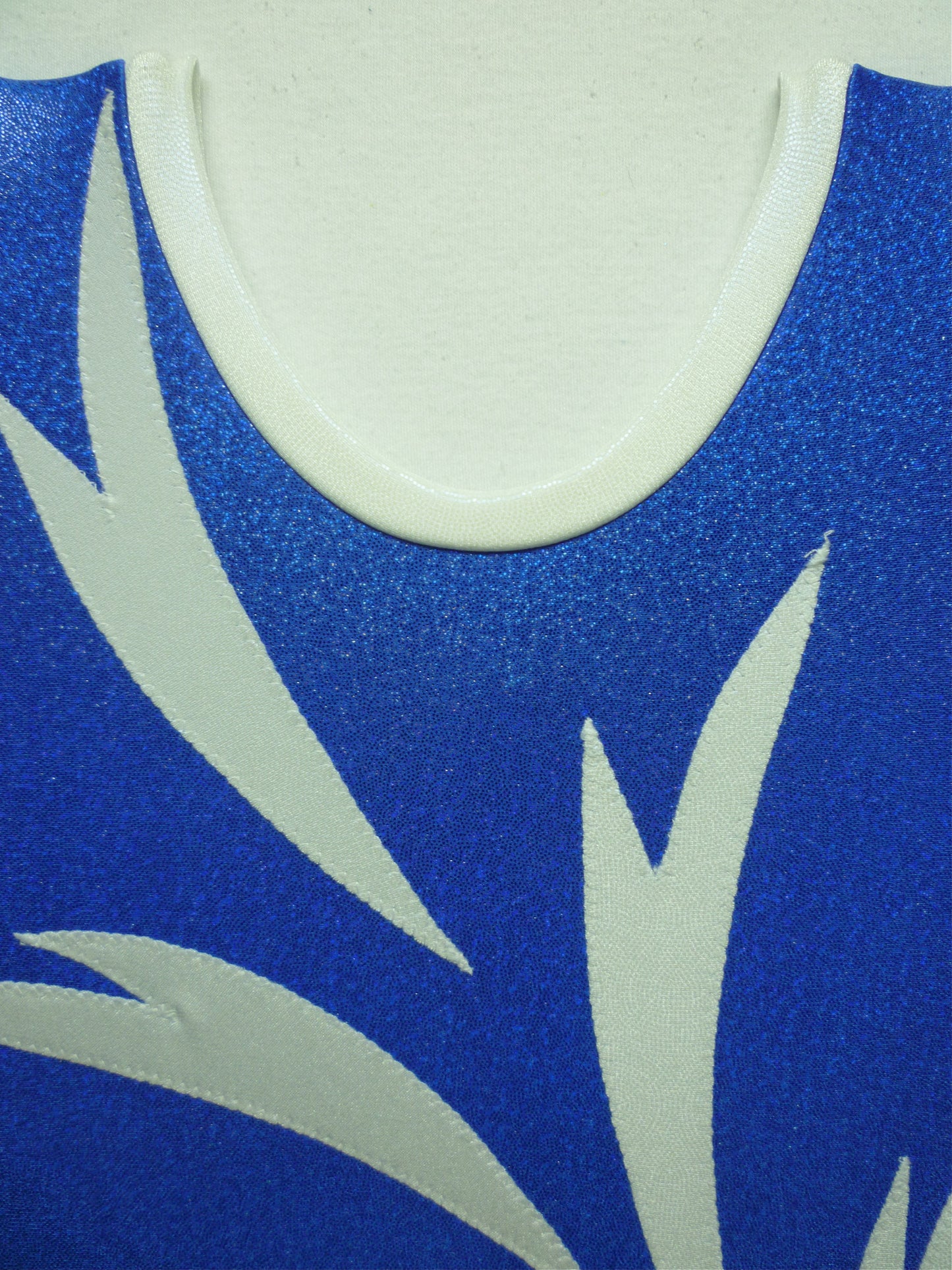 Frost 6 Royal Blue Metallic Tank Bodysuit