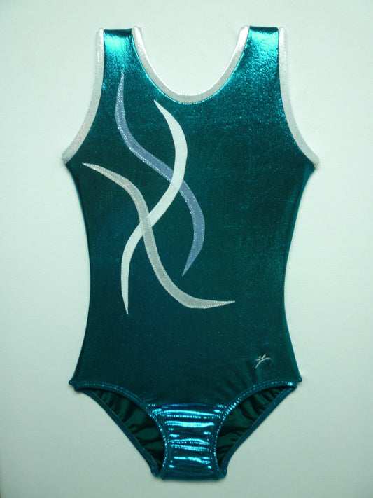 S 3B Emerald Mystique Tank Bodysuit