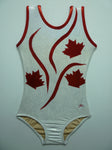 Canada 3 White Swirl Tank Bodysuit- Sale