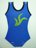 Triple B Vine Royal Blue Micro-Dot Tank Bodysuit