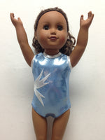 Doll Bodysuit - Frost 2- Light Blue