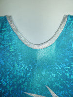 Frost 2 Turquoise Cracked Glass Tank Bodysuit