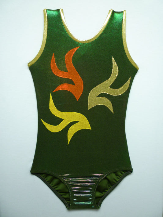 Triple B Vine Olive Mystique Tank Bodysuit