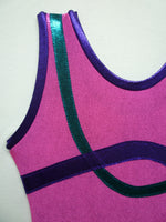 Morden 2  Fushia Mystique Tank Bodysuit