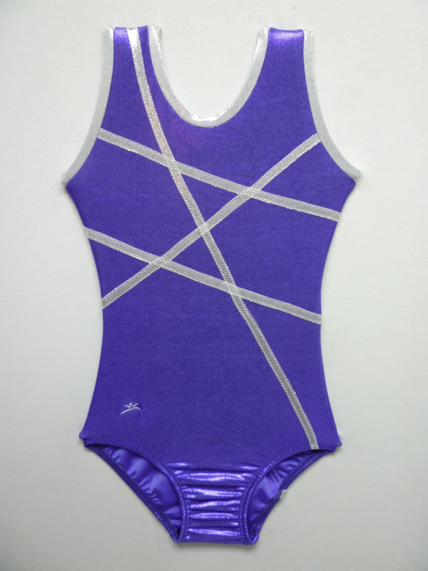 Lines Lavender Purple Mystique Tank Bodysuit