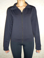Yoga Zip-Up Jacket in Black Shea