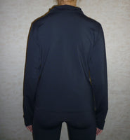 Yoga Zip-Up Jacket in Black Shea