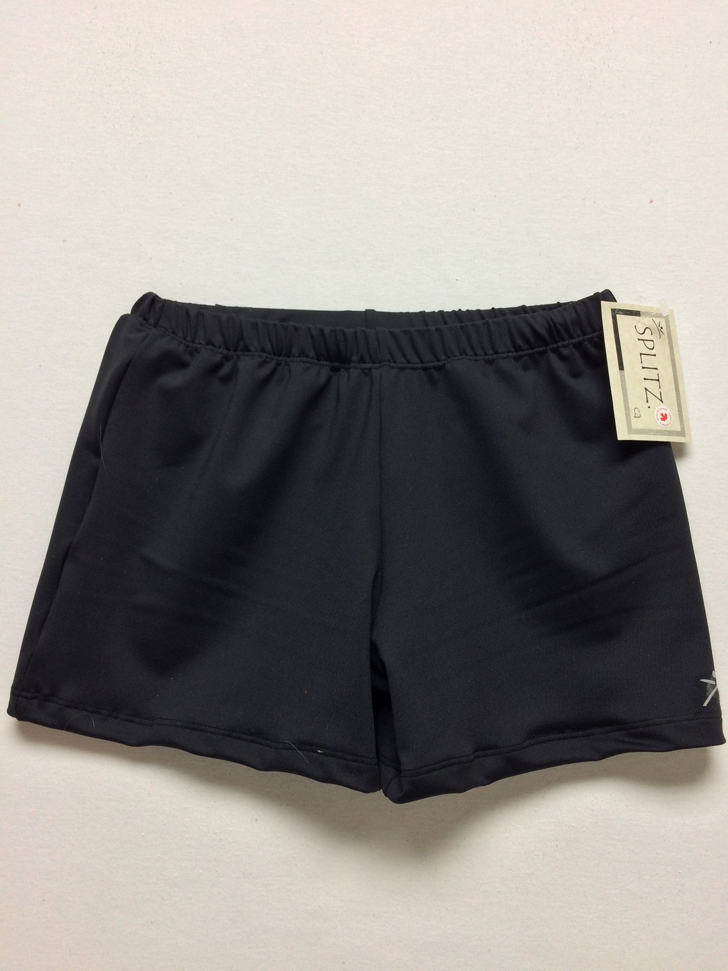 Men's/Boys Gymnastics Shorts- BLACK