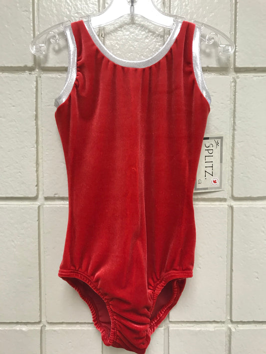 Velvet Red Tank Bodysuit